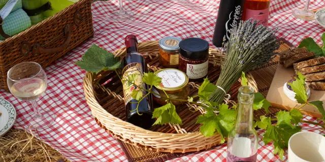 Plat cuisiné avec les produits du potager