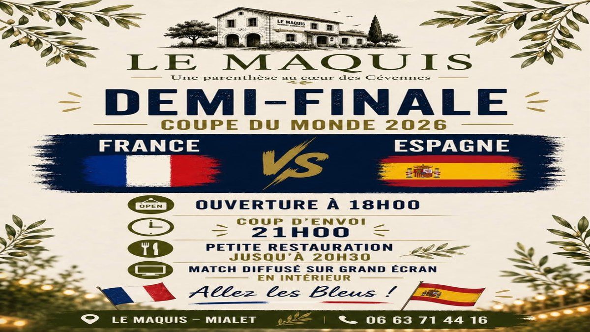 Coupe du monde : FRANCE-ESPAGNE